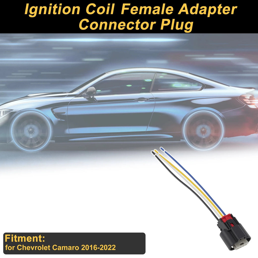 4 Pin Ignition Coil Connector Plug for Chevrolet Camaro (2016–2022)