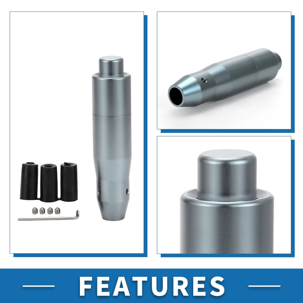 Shift Knob with 3 Adapters for Universal Fit (14.5cm)