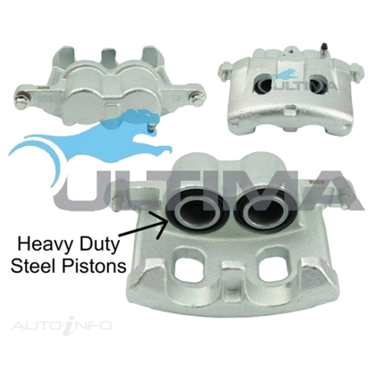 RH Front Disc Brake Caliper Assembly for Mazda BT50 (2011–2016)
