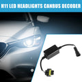 Set of 2 LED Car Headlight Canbus Decoder H11 Anti Flicker Resistor