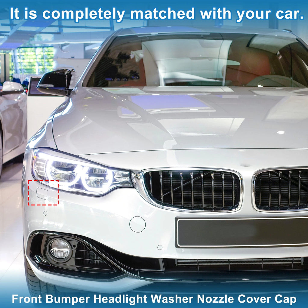Front Right Washer Nozzle Cover Cap Replacement for BMW 428i (2014–2021)