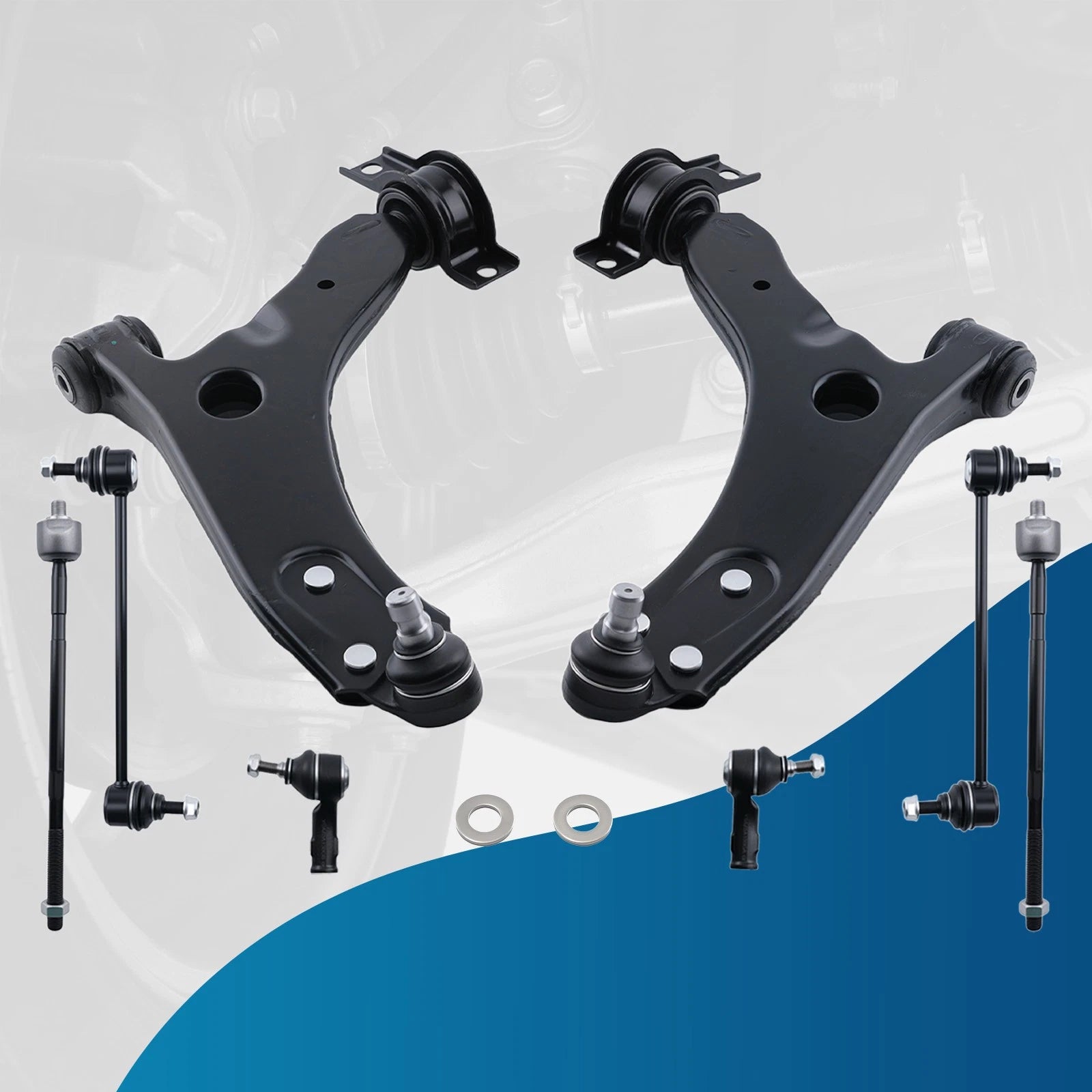Front Lower Control Arm Ball Joint Link Kit for Ford Focus (2000–2004)