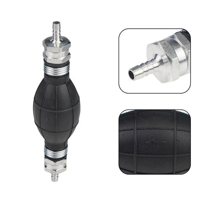 Hand Oil Pump with Check Valves for 8mm Carburetors (Low Pressure)