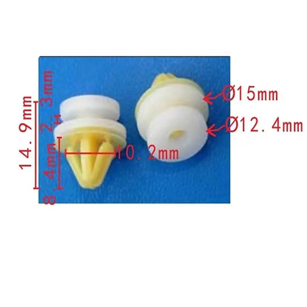 10 Pcs Trim Panel Retainer Clips for Land Rover Discovery (DYC101420, 4414720)