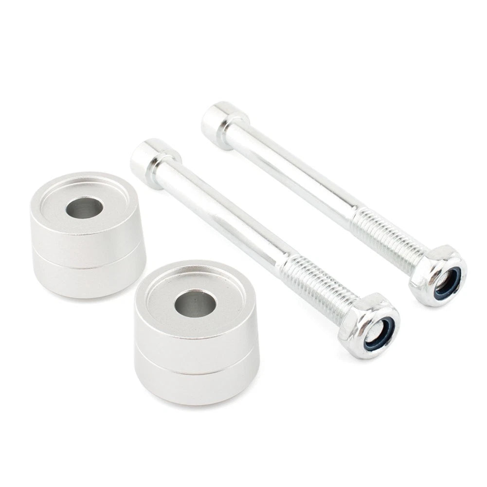 Handle Bar Risers Kit for Ducati Hypermotard 821 (2013–2015) Silver
