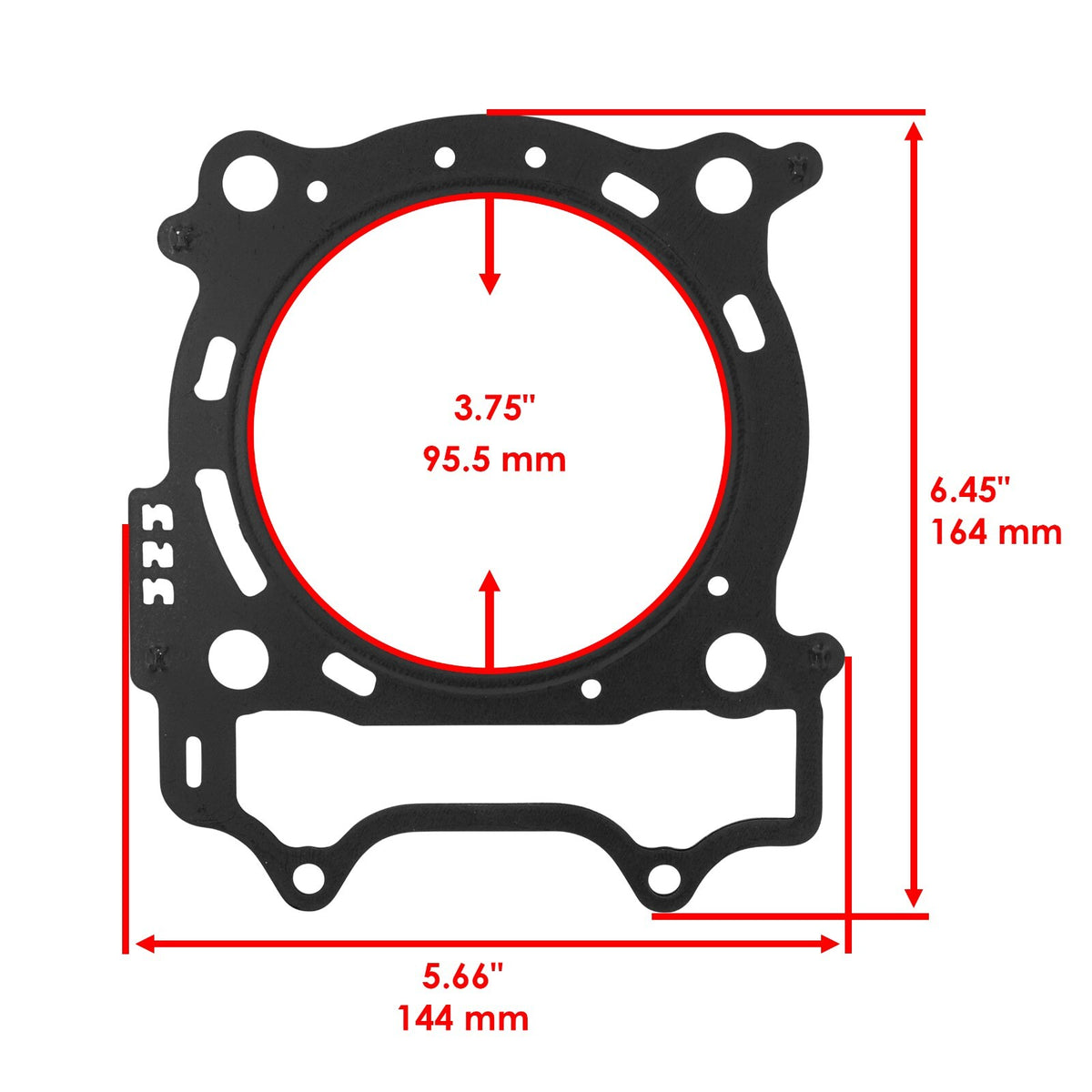 Cylinder Head Gasket Replacement for Yamaha YZ450F (2006–2009)