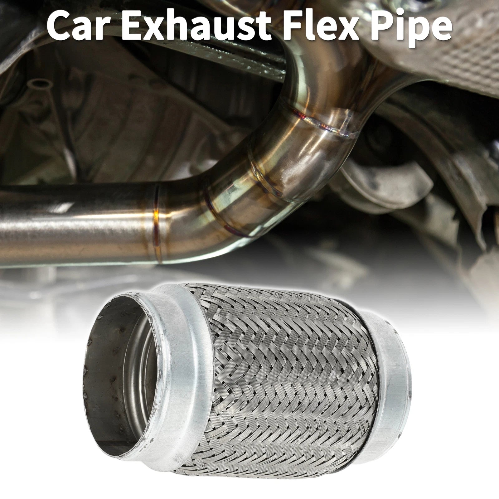 Exhaust Flex Pipe 3.14 Inch OD for Universal Applications (1 Pc)
