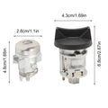 Vehicle Maintenance Ignition Cylinder Set Practical Automotive Accessory