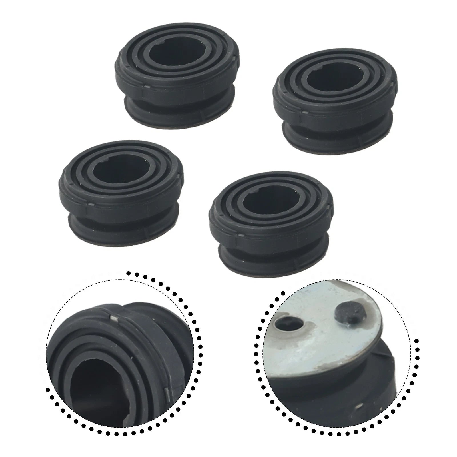4X Rubber Foot for EB2000i EU2000i Generator (43mm / 1.7in)