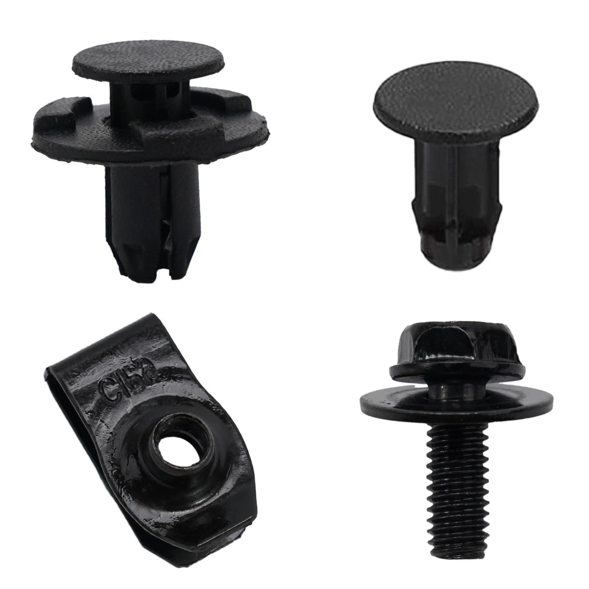 Set of 30 Plastic Clips for Undertray Cover