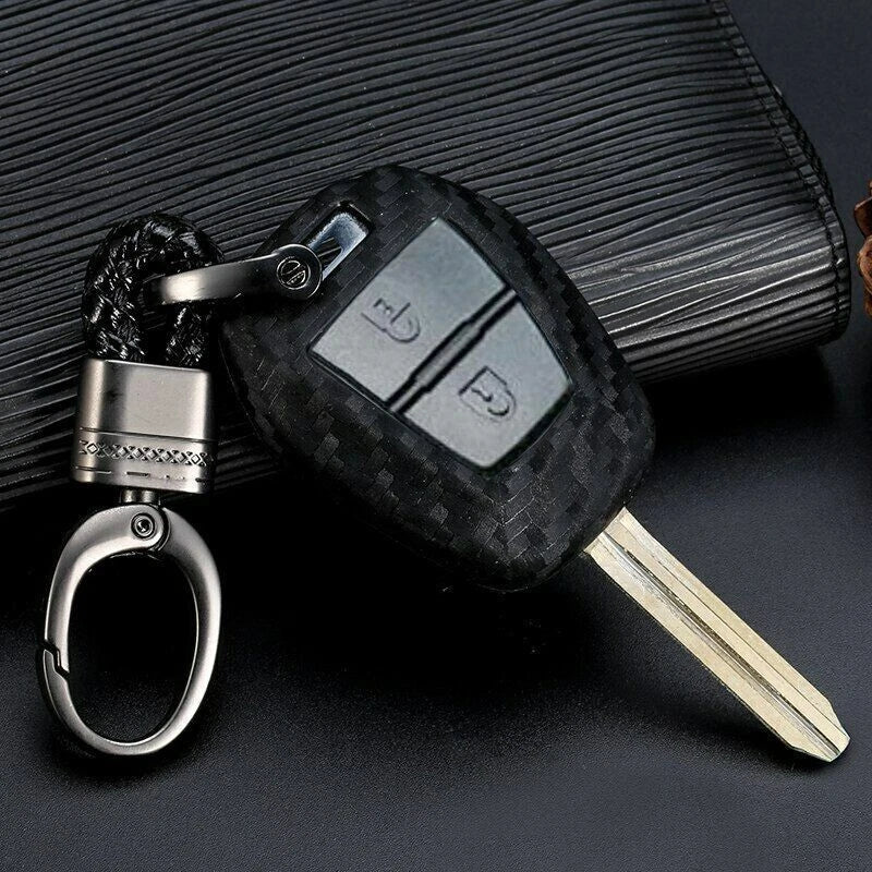 Remote Cover Car Key Bag for Universal Use (1 PCS) Carbon Fiber