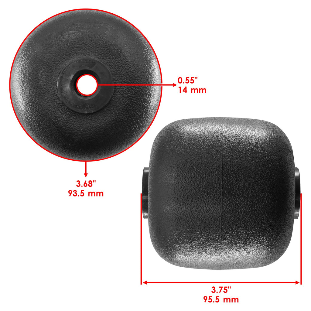 Anti Scalp Roller Deck Wheel Replacement for Wright Sport Stand Aero Core (2000–2010)