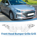 Front Upper Bumper Grille Grill Replacement for Hyundai Elantra (2019–2020)