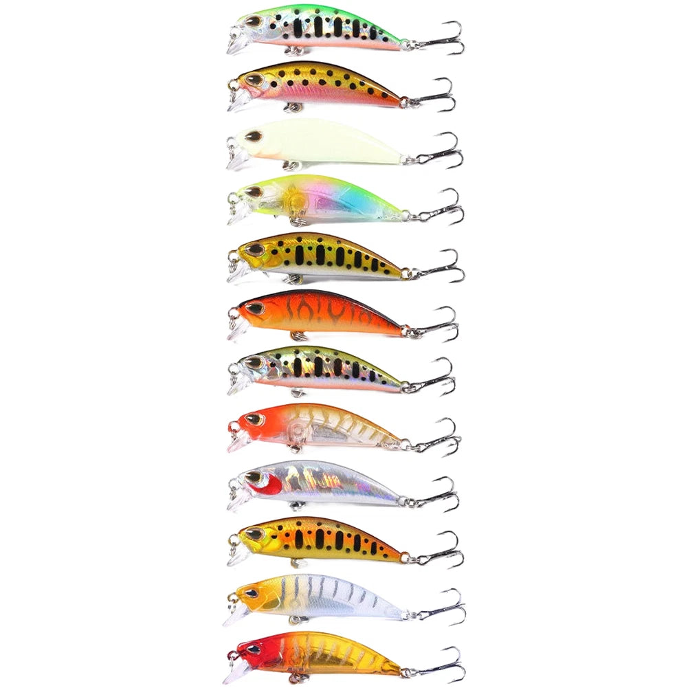 6cm 4.5g Sinking Lure for Freshwater Fishing - Multicolor Plastic
