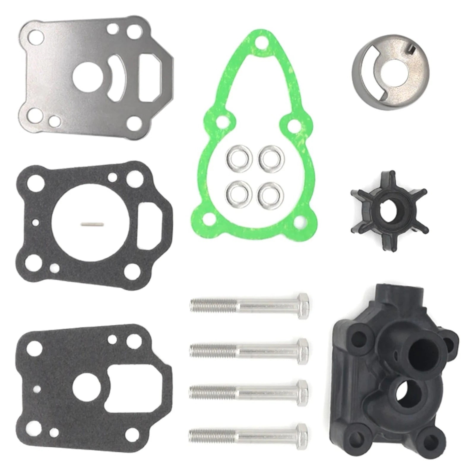 Water Pump Rebuild Service Kit for Mercury Mariner 4-6 HP (16159A03, 16159T01)