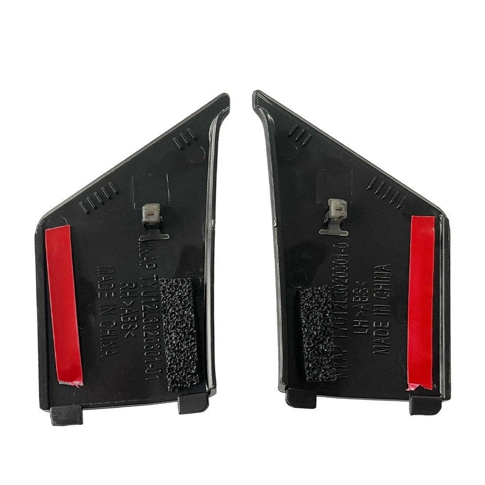 2Pcs Front Door Window Frame Moulding Trim for Toyota Yaris (2012–2014)