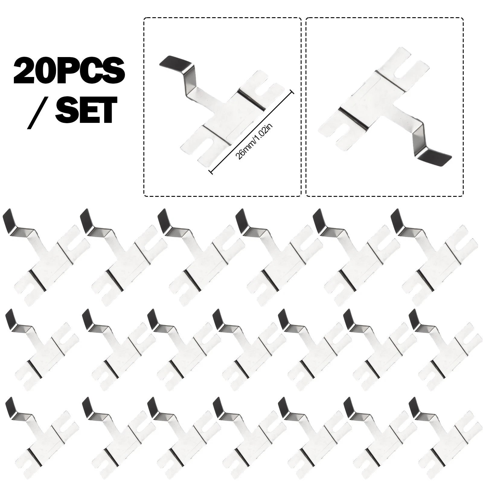 Nickel Sheets for Spot Welding (2.6cm/1.02in)