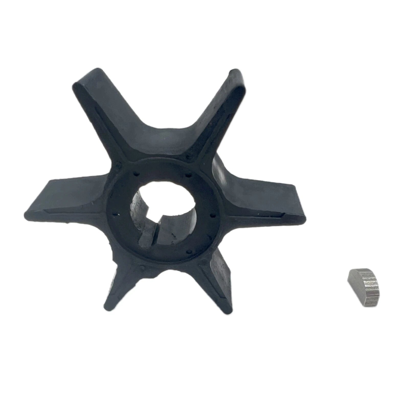 Water Pump Impeller with Key for Suzuki Outboard 35-85 HP (2-Stroke) 17461-94700