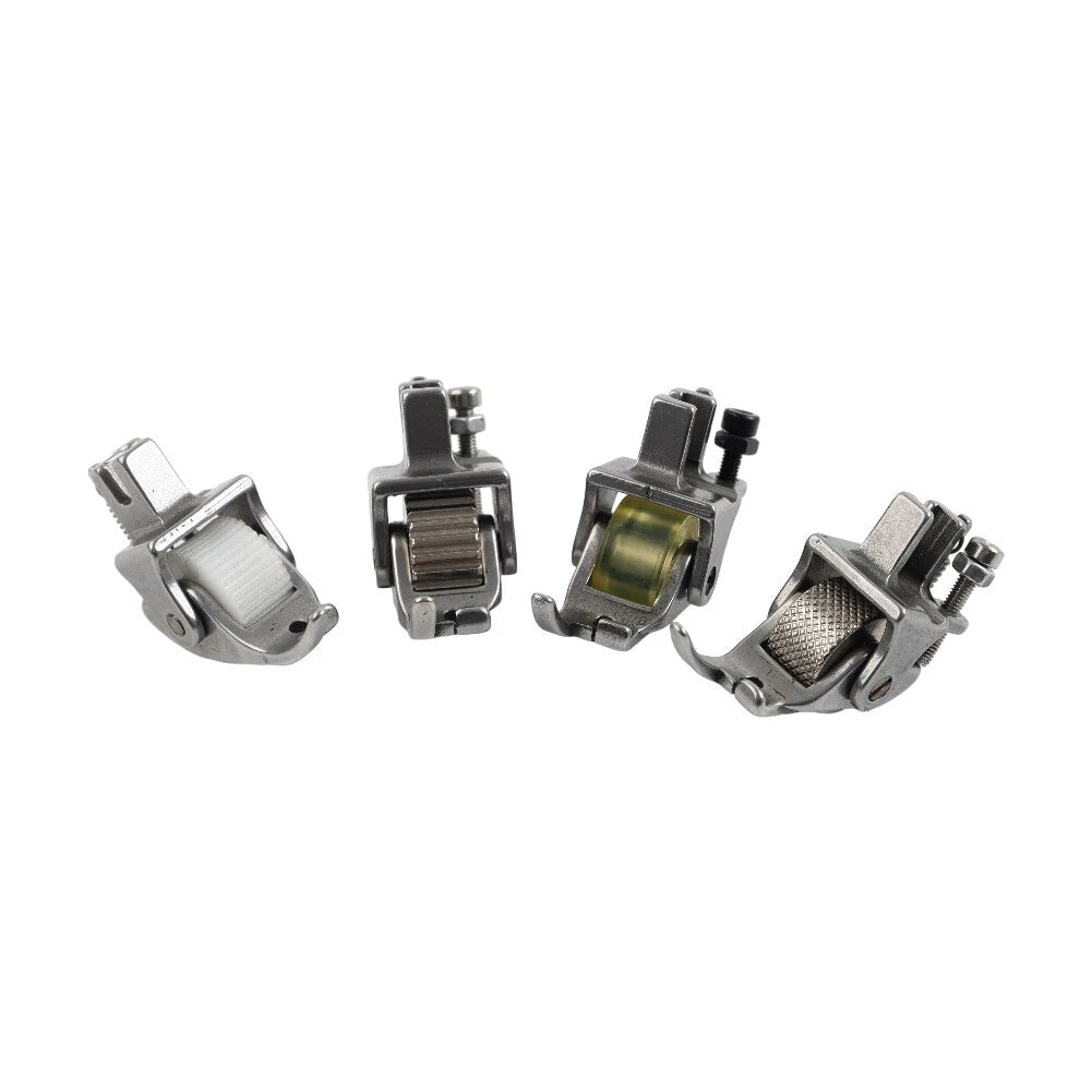 Roller Hem Presser Foot for A10 Double Fold Right Angle Binder