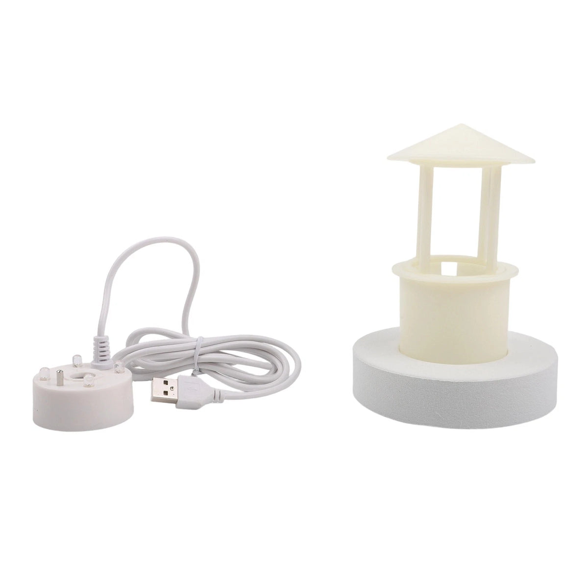 LED Light Mist Maker for Fountain Pond Aquarium Water Feature Decor