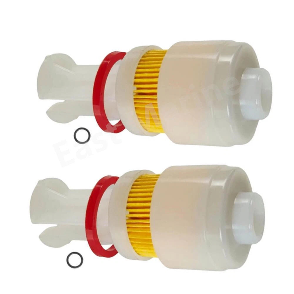 2PCS Fuel Filter for Yamaha Outboard 2 Stroke (Sierra 18-7517, 65L-24563-00)