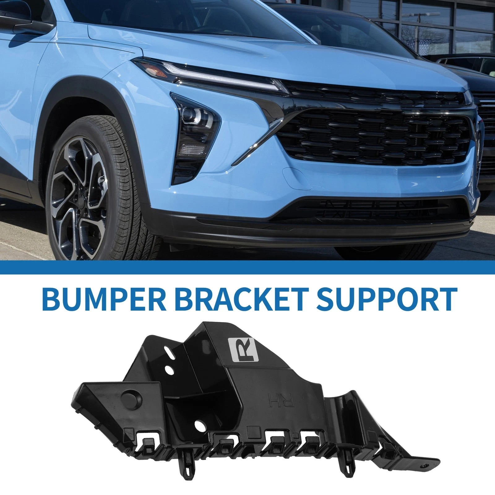 Right Front Bumper Retainer Bracket Replacement for Chevy Trax (2017–2022)