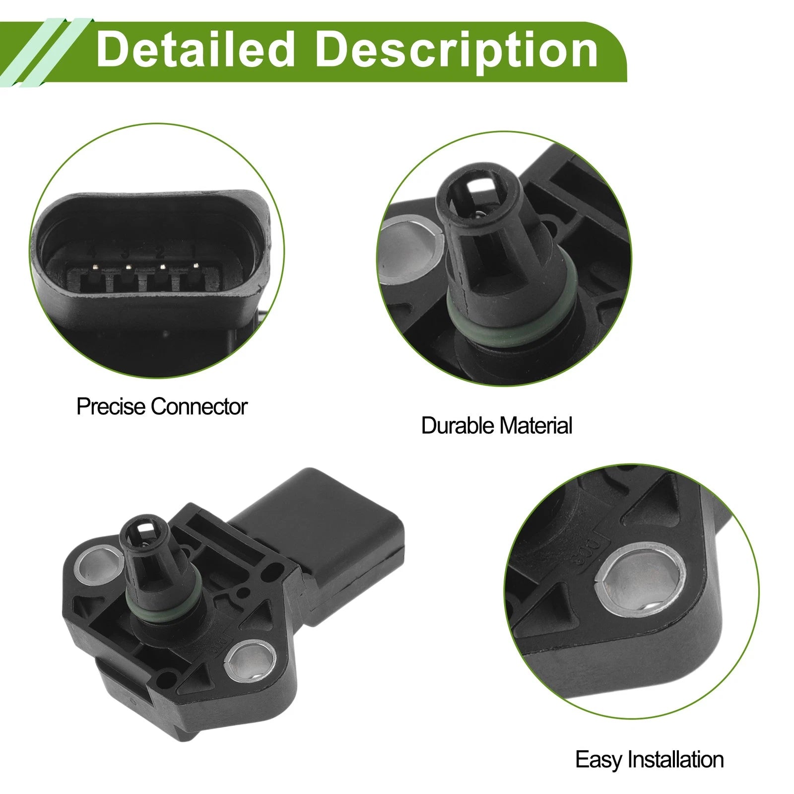 Manifold Absolute Pressure MAP Sensor Replacement for Volkswagen Golf Plus (2005–2014)