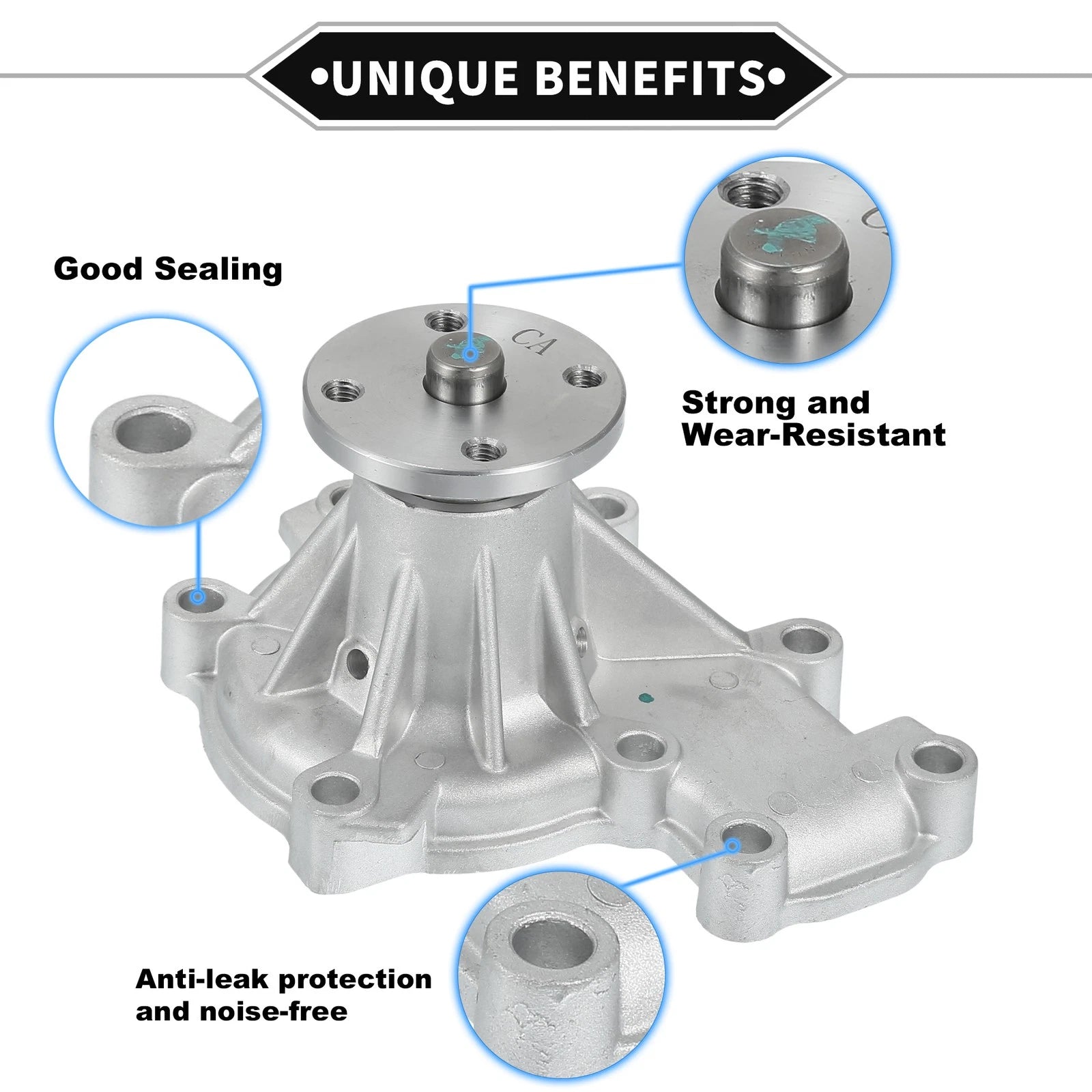 Water Pump Replacement for Ford Ranger Pickup 2.5 TDCi 4x4 (2011–2015)