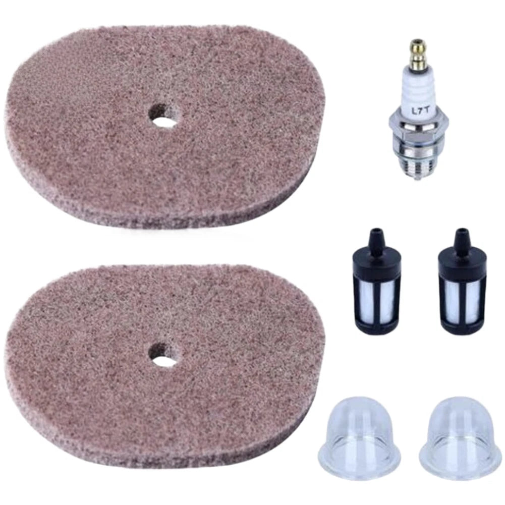 Air Filter, Fuel Filter, Spark Plug, Bulb Kit for FS40 FS50 FS56 FS70