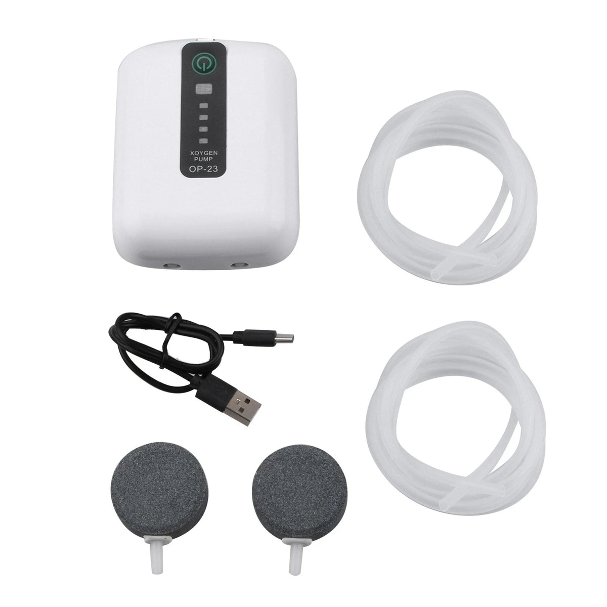 2600mAh Battery Powered Air Pump for Bait Bucket (USB Type-C)