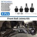 Ball Joint Kit Front Upper Lower 4 Pcs for Ford E-150 (2007–2014)