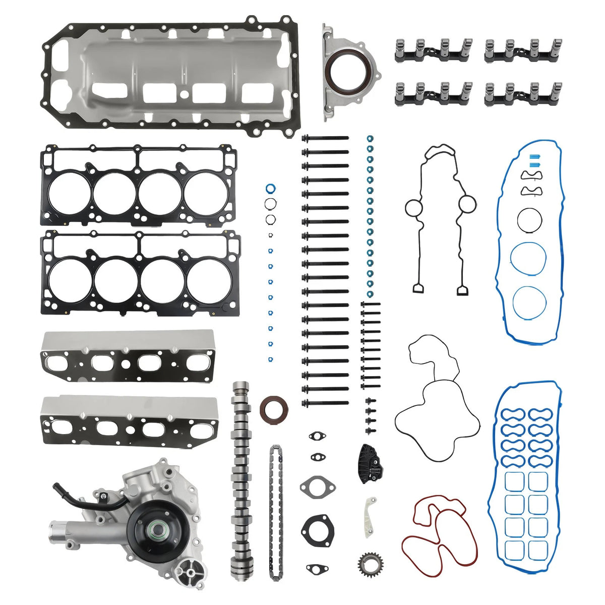 Camshaft Pumps w/ Gaskets MDS Lifters Assembly for Dodge Ram 1500 5.7L (2009–2015)