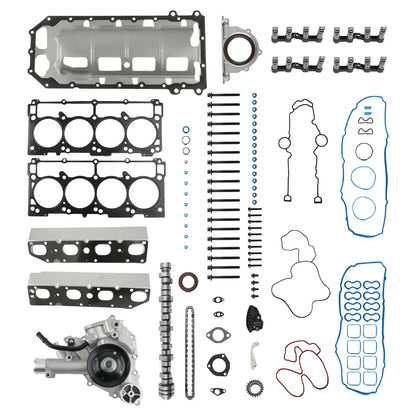 Camshaft Pumps w/ Gaskets MDS Lifters Assembly for Dodge Ram 1500 5.7L (2009–2015)