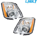 Set of 2 Headlights Assembly for Cadillac DTS (2008–2011)