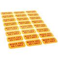 24x Fuel 40:1 Only Sticker for Gasoline Tank Labels