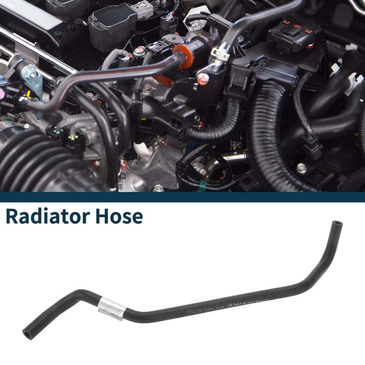 Radiator Hose Coolant Pipe Replacement for Audi A6 C6 2.0T (2007–2011)