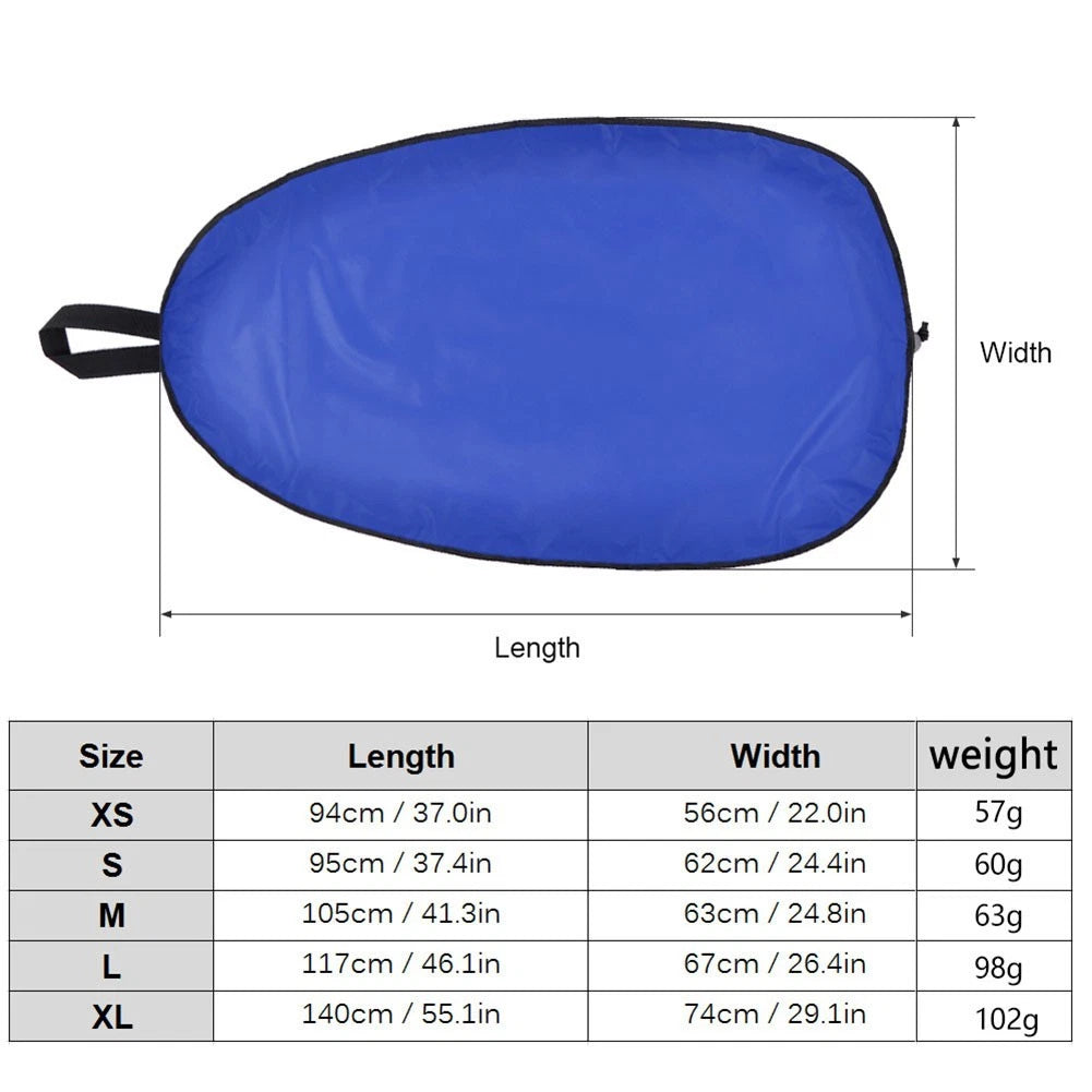 Heavy Duty Waterproof Cover for Kayaks (Secure Design)
