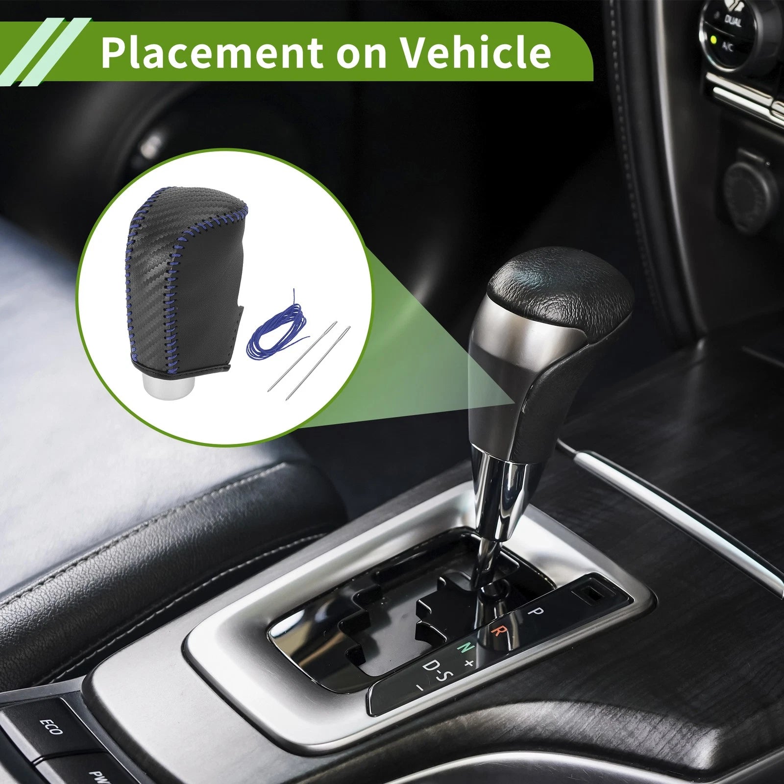 Gear Shift Knob Cover Replacement for Mazda 3 (2014–2018)