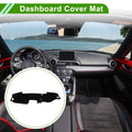 Dash Cover for Mazda MX-5 (2015–2022) Polyester Black Gray Edge