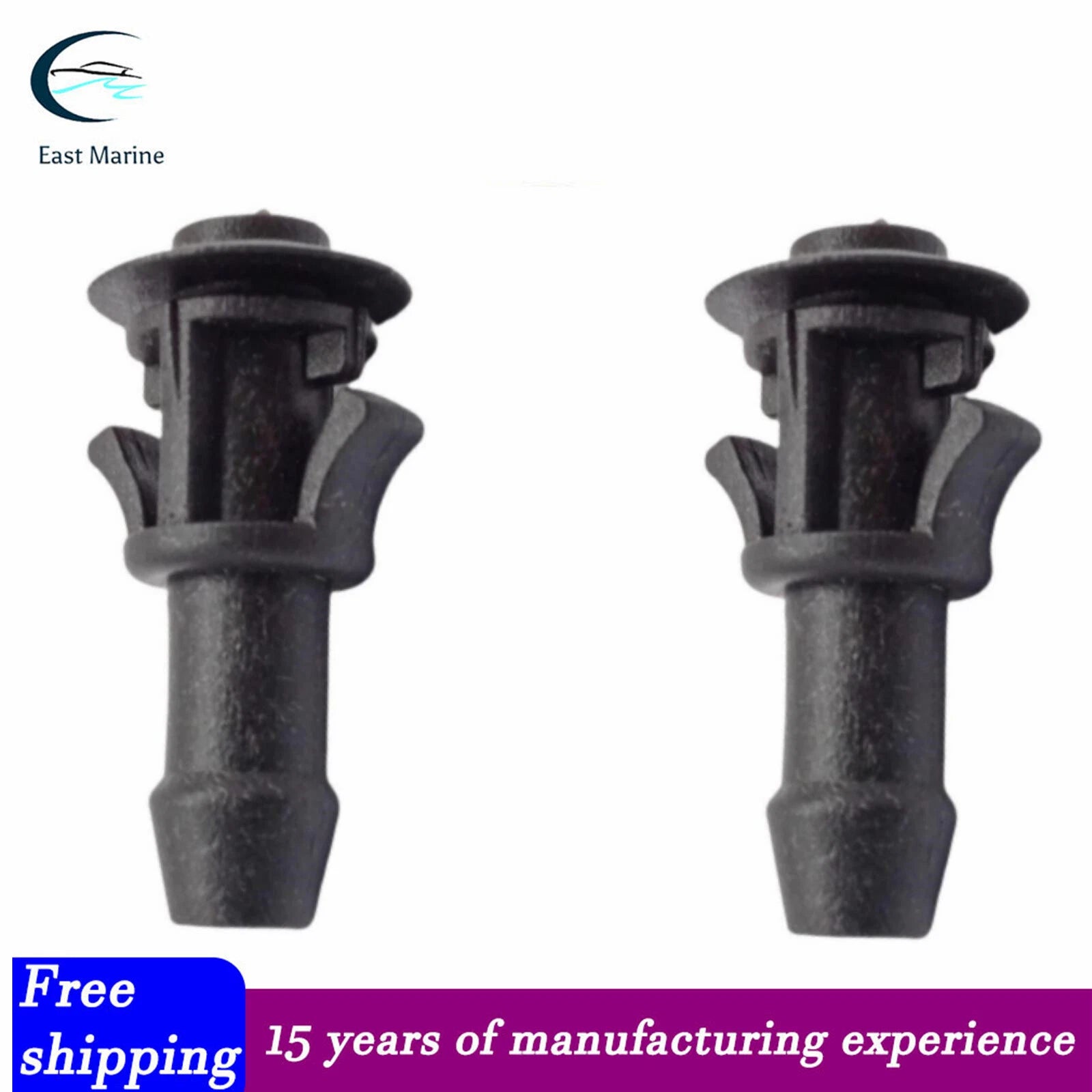 2X Hose Nipple for Yamaha Outboard 9.9F 9.9G 15F 20D 25N 30D 75A 75C 85A
