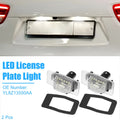 LED License Plate Light Assembly 2PCS Replacement for Mazda MX-5 NB (1998–2005)