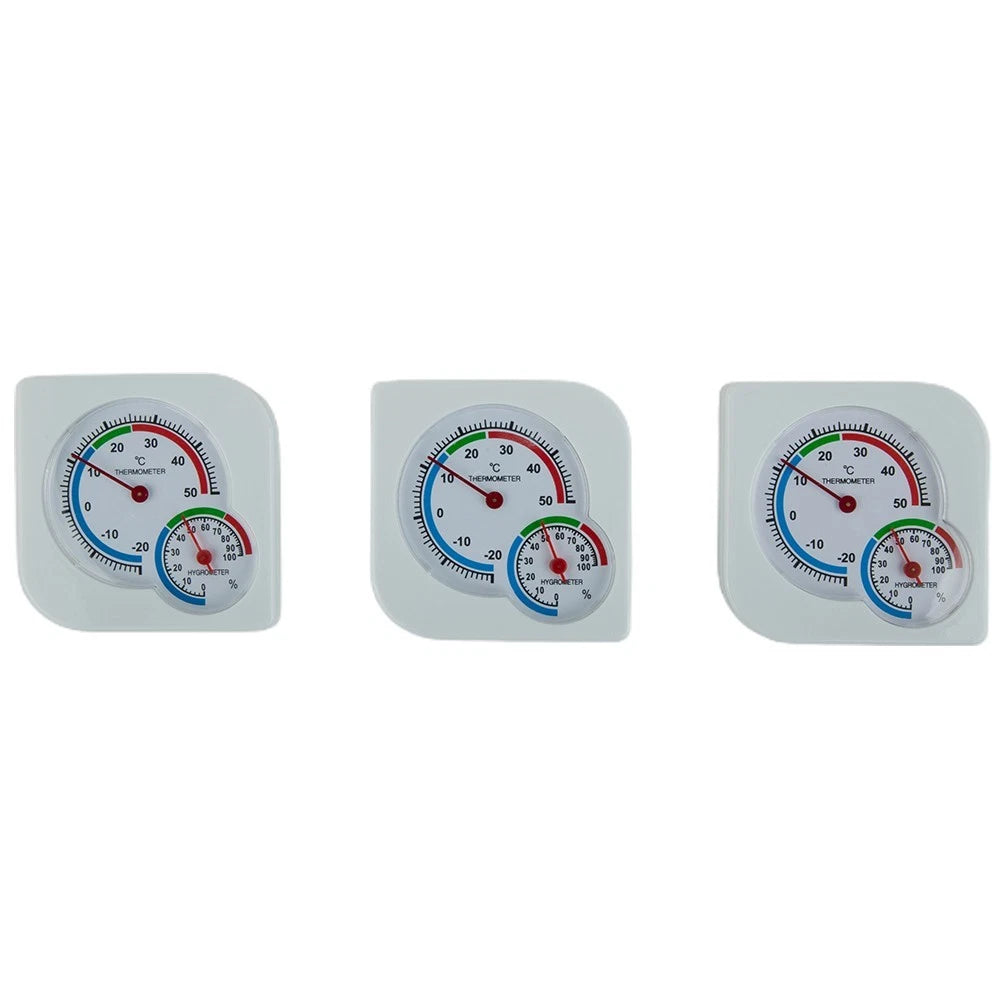 Thermometer Hygrometer for Indoor Climate (7.2cm x 7.2cm)
