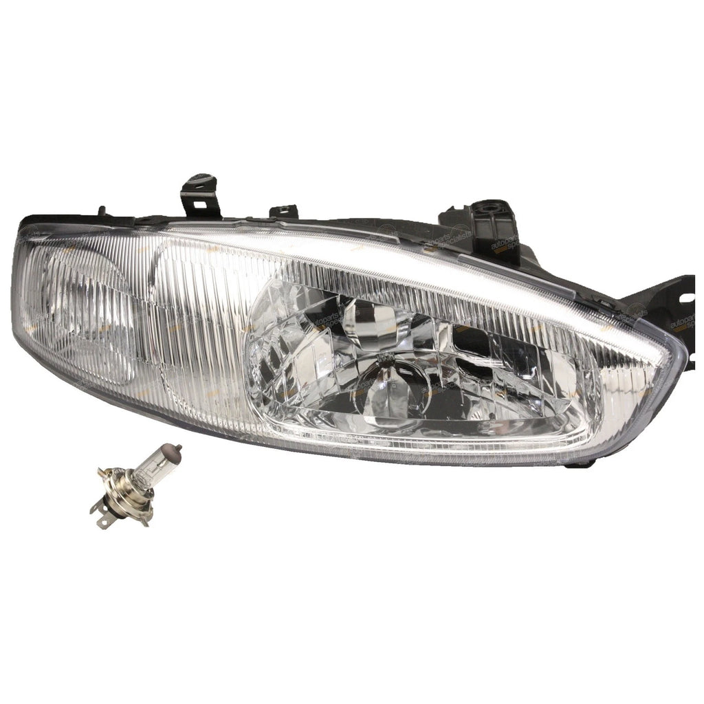 RH Chrome Headlight for Mitsubishi Mirage/Lancer CE (1998–2004) RHS