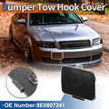 Front Car Bumper Tow Hook Cover for Audi A4 B6 (2002–2005) Unpainted