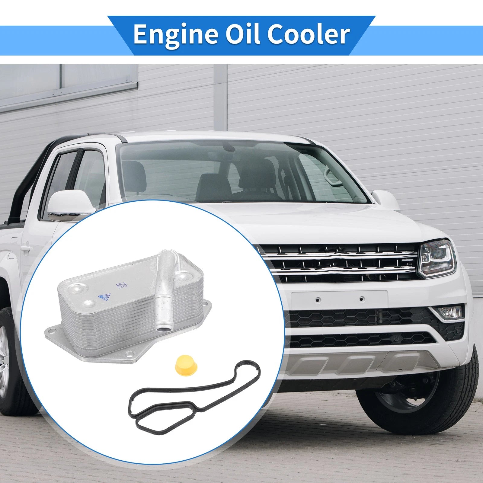 Engine Oil Cooler with Seals Replacement for BMW X3 2011–2017