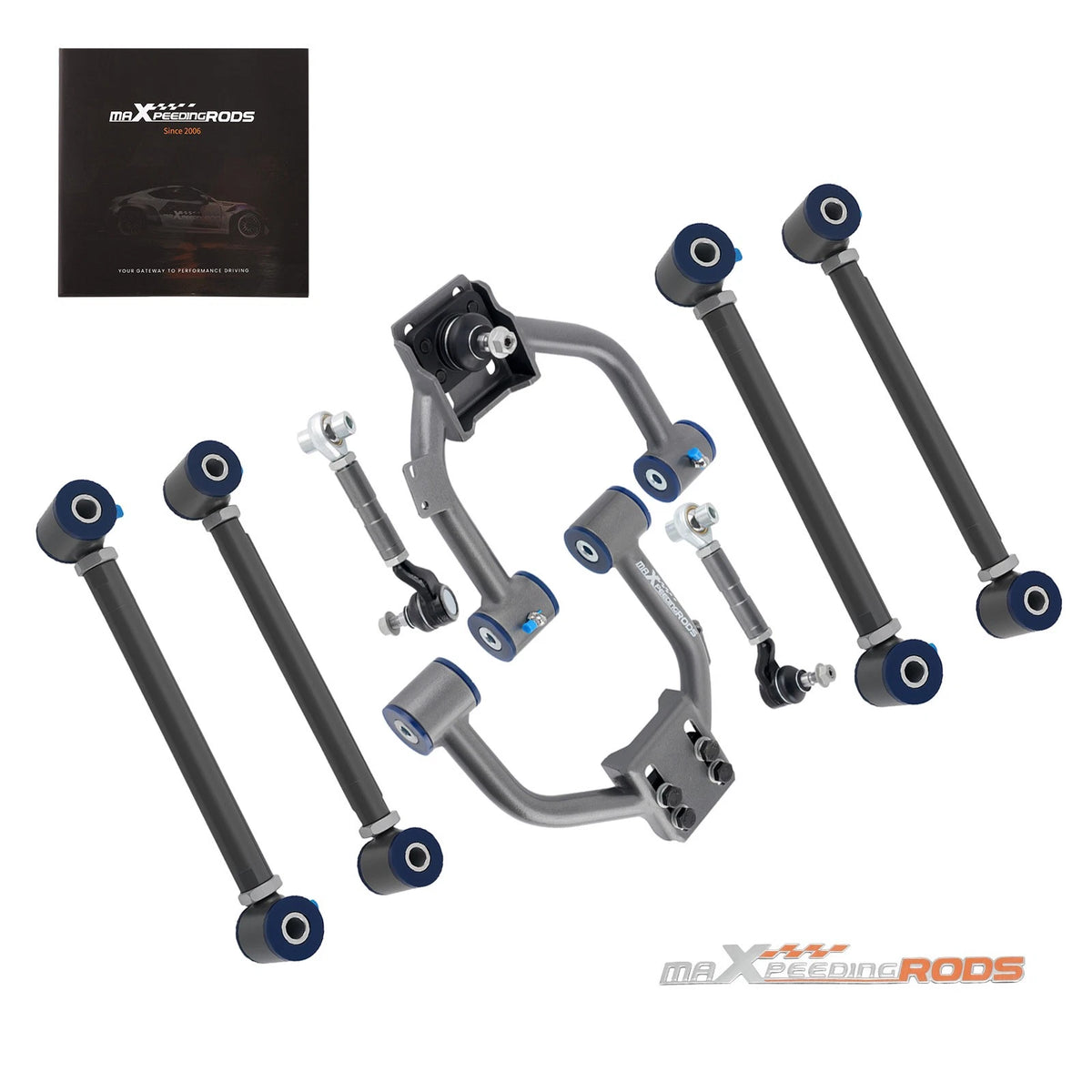 8x Adjustable Camber Arms for Honda Accord (2003–2007) & Acura TSX (2004–2008)