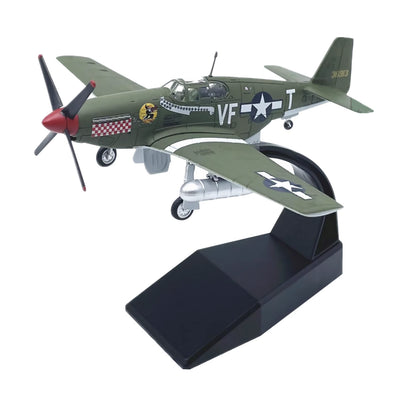 P-51 Mustang Fighter Aircraft Model (1/72 Scale) Display Souvenir