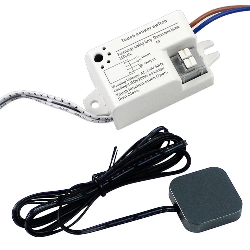 Hand Swipe Touch Sensor Switch for Wardrobe Cabinet Interior Mount