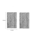 Foldable cleaning brush for window grooves and appliances