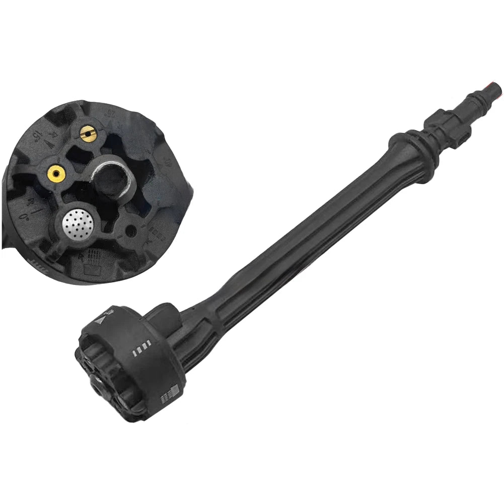 6-in-1 Car Wash Nozzle with 360 Rotation Feature